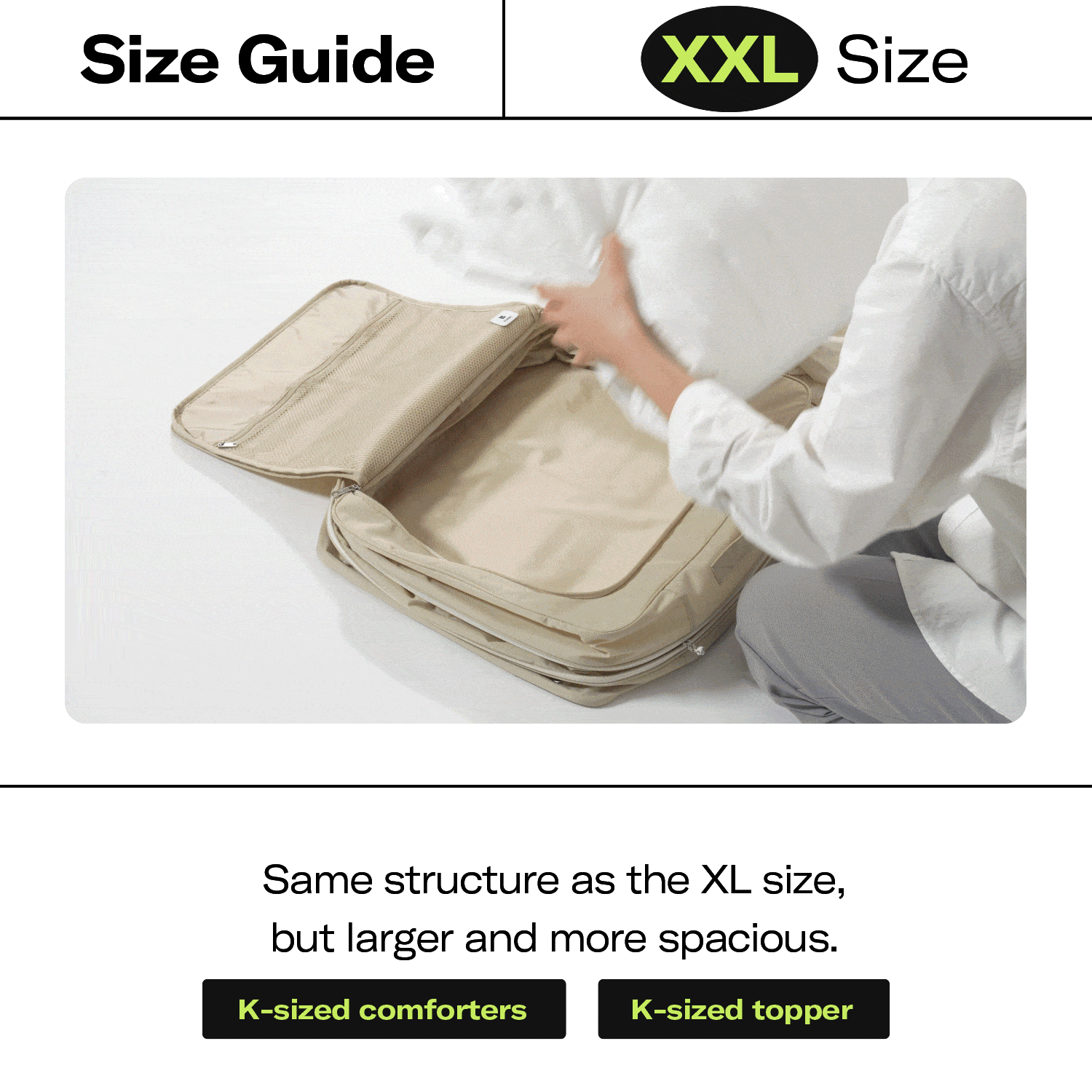 Compression Packing Cube Set_XXL*2