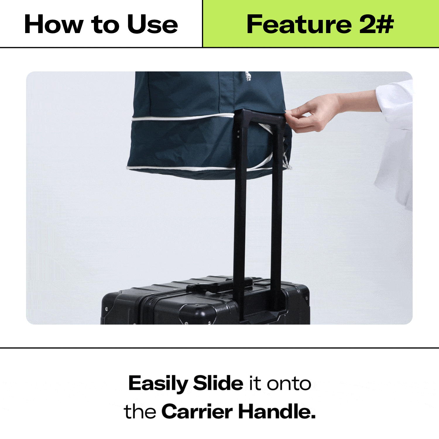 Foldable Carry-All Tote Bag