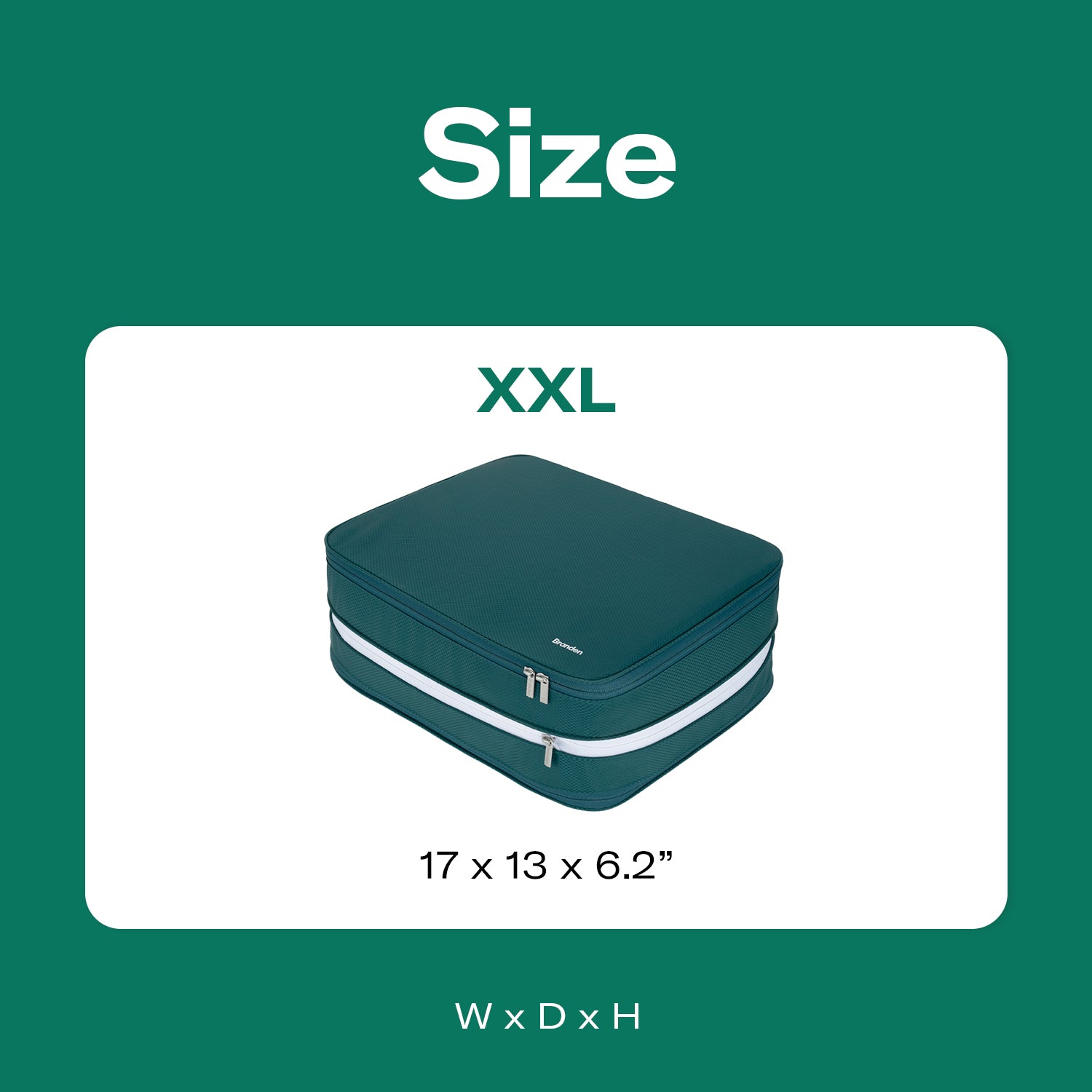 Compression Packing Cube 1_XXL_Green