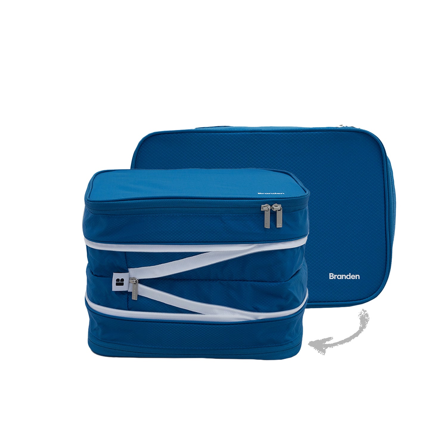 Compression Packing Cube_Travel_Blue