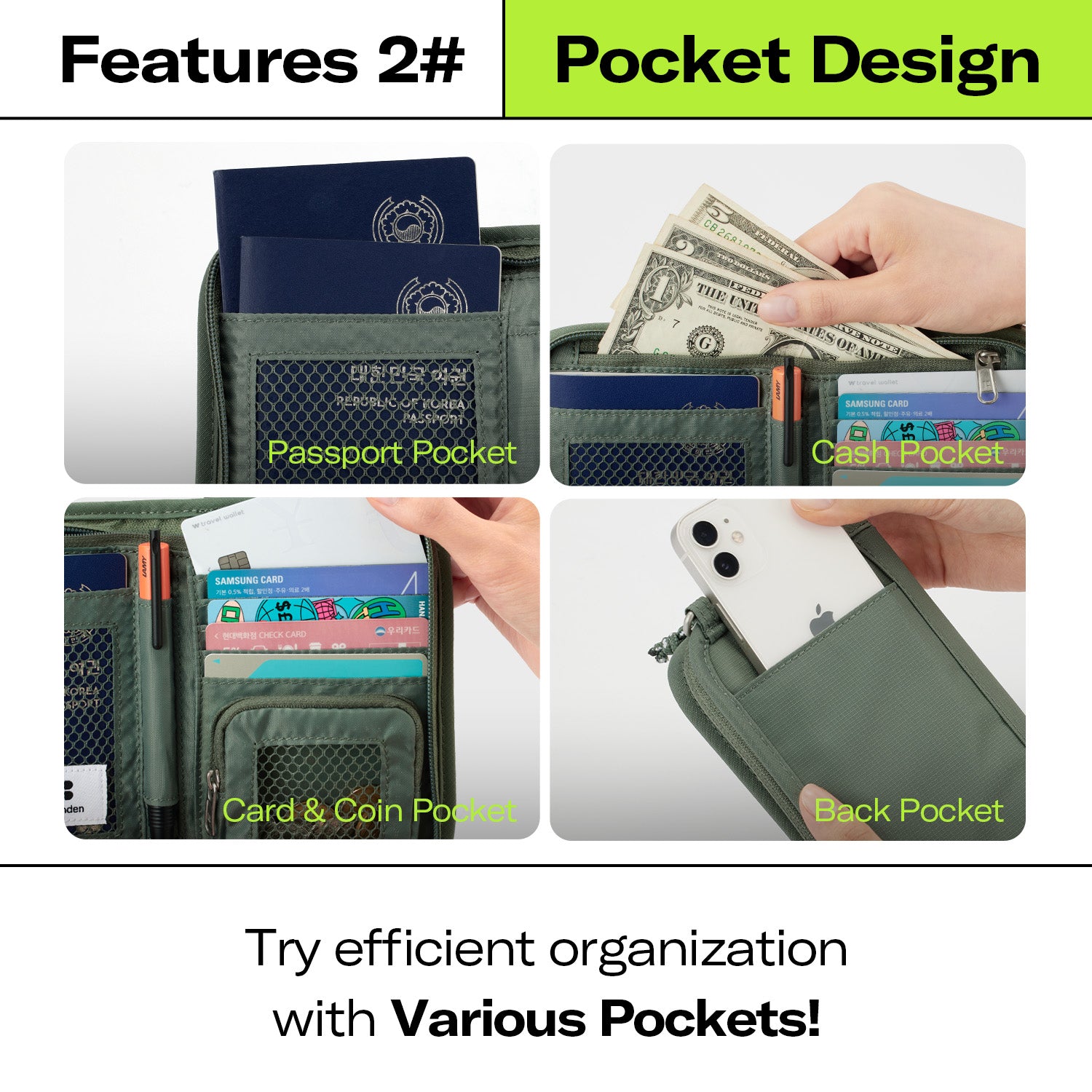 Safe Cross Wallet Bag